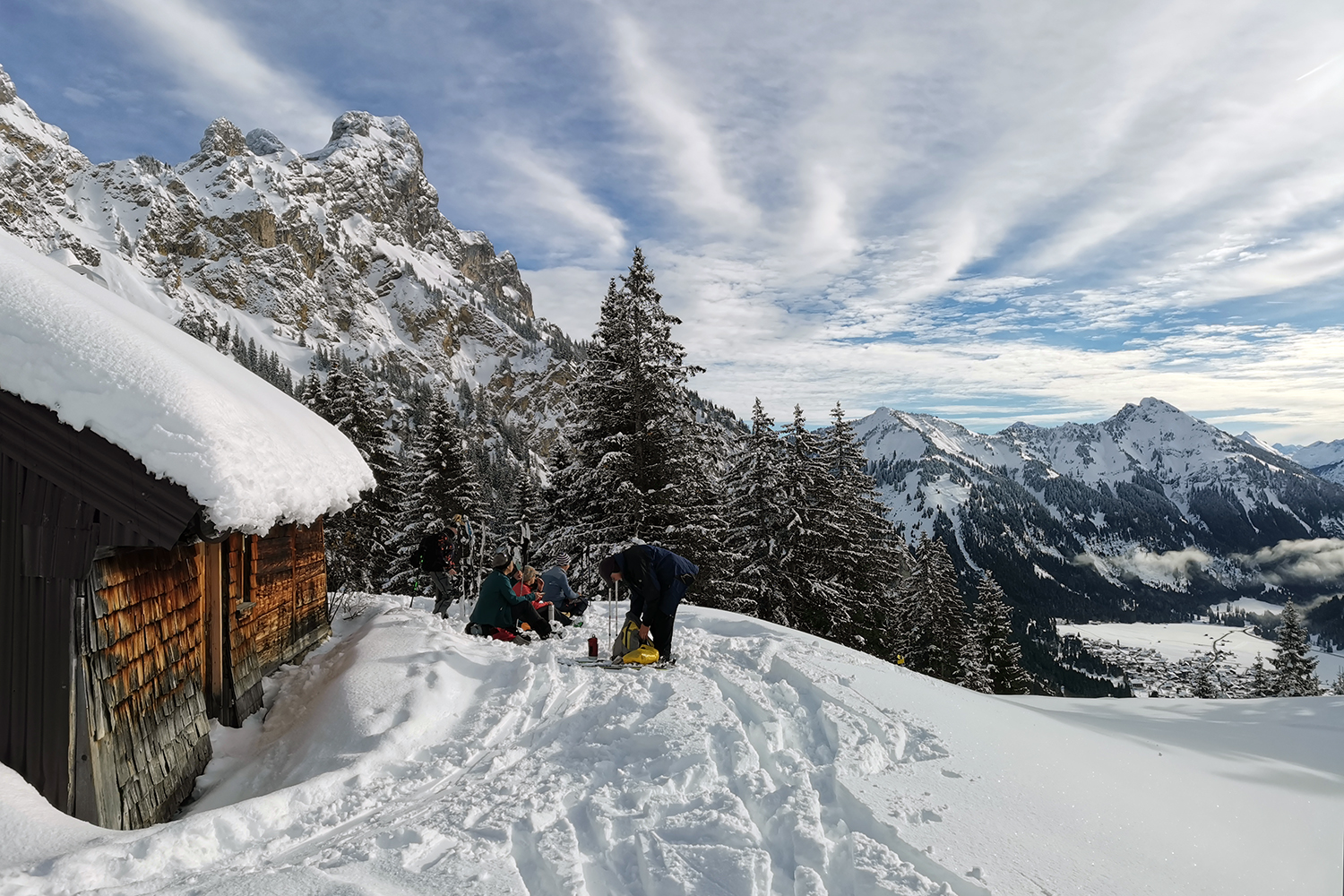 Skibergsteiger!