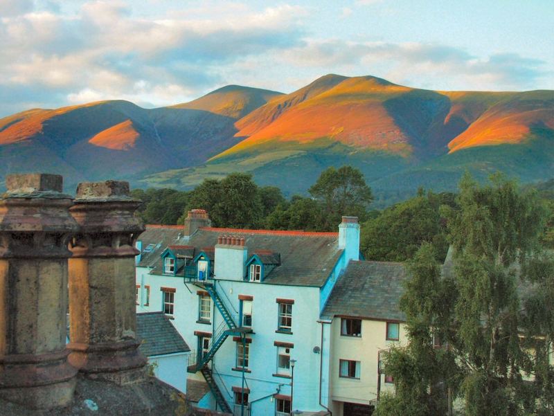 Skiddaw At Sunset