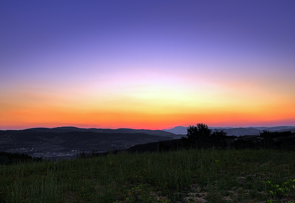 Skies above Bosnia