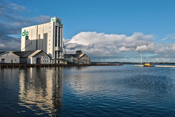 Skieve - Hafenansicht