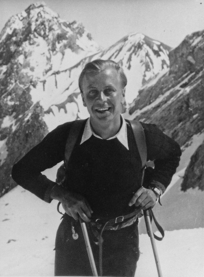 Skifahren 26. Oktober 1945