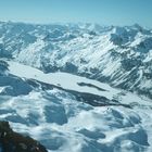 Skifahren am Piz Corvatsch (Oberengadin)