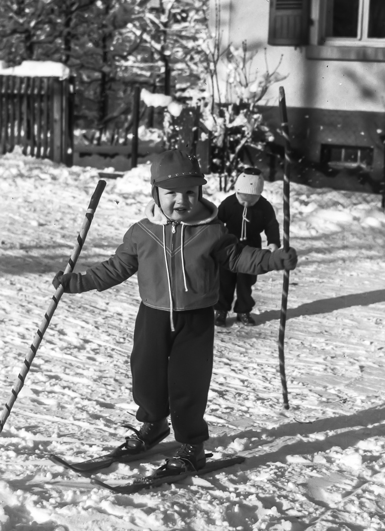 Skifahren - Anno 1958