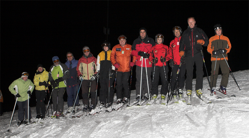 Skifahren bei Flutlicht in Fröhnd-Hof