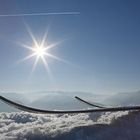 Skifahren in den Alpen