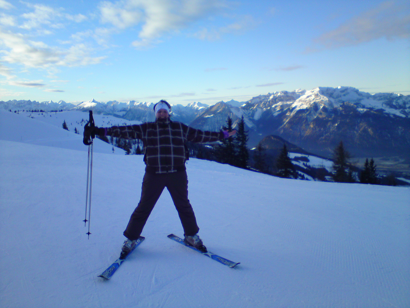 Skifahren macht Spass