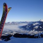 Skifahren Neujahrstag in Kitzbühel/Kirchberg