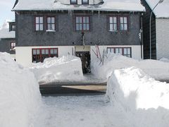 Skifahrer brauchen auch mal eine PAUSE !