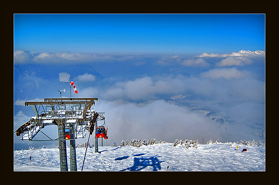 Skifahrerglück