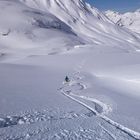 Skifahrers Traum