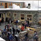 Skifahrn am Weissfluhjoch März 1959 auf Kodachrome