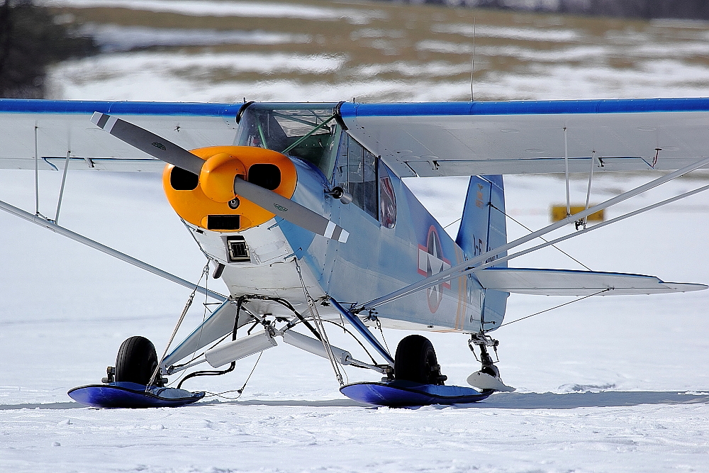 Skifliegertreffen 2015 - Kempten - D-ERNC Piper PA-18-150 Super Cub