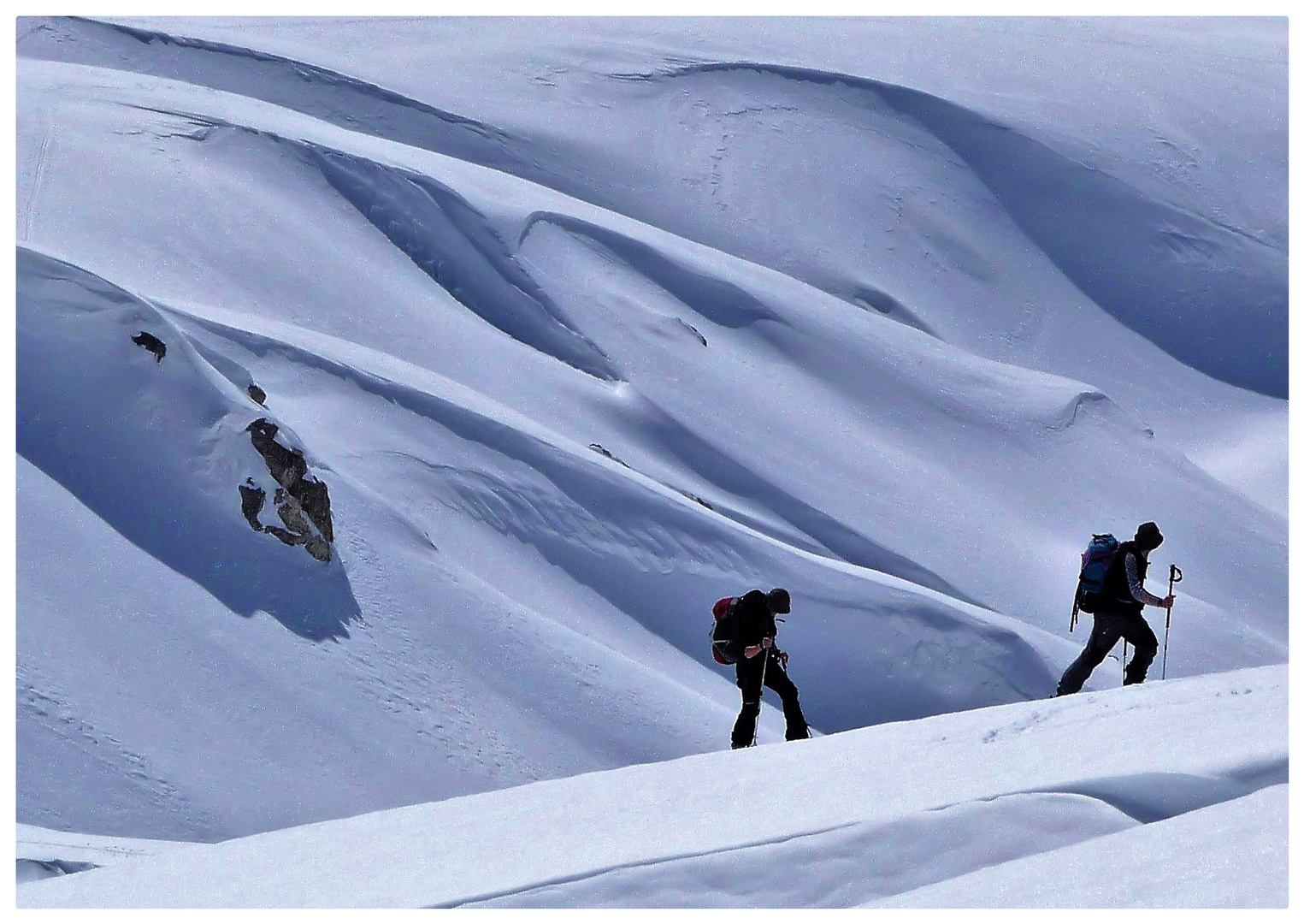 Skifreuden im Apennin