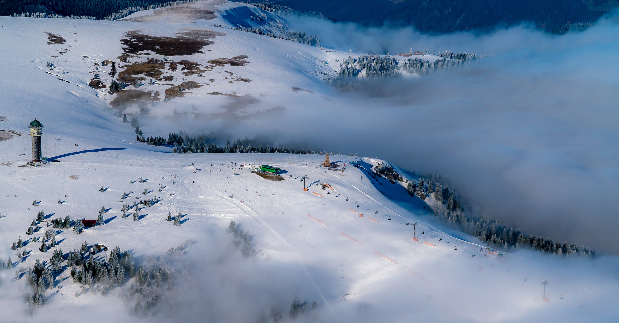 Skigebiet am Feldberg