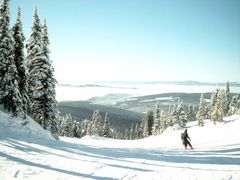 Skigebiet Big Wihte Kanada 2004-2005 Ein Spitzen Wetter.