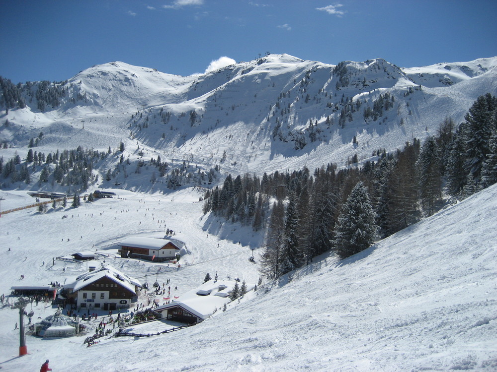 Skigebiet.