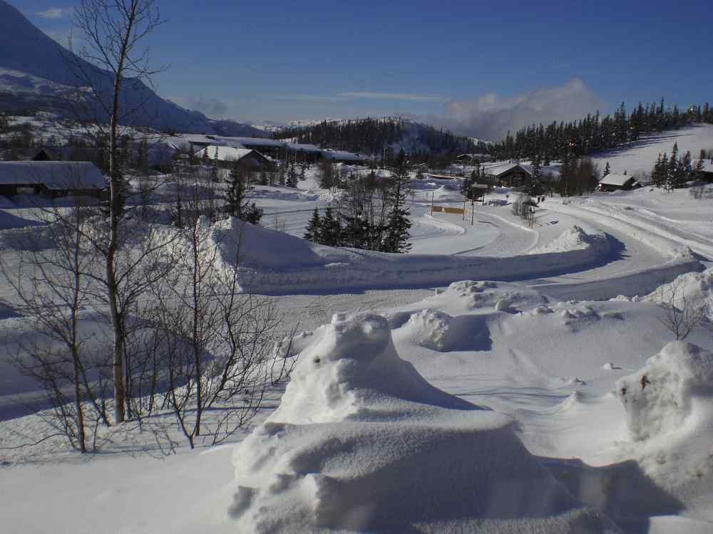 Skigebiet in Norwegen (Gaustablikk)