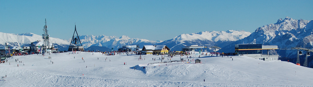 Skigebiet Kronplatz Panorama