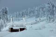 Skigebiet Levi in Lappland