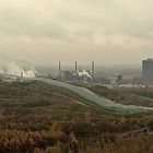 Skihalle-Bottrop.....Blick vom Tetraeder.