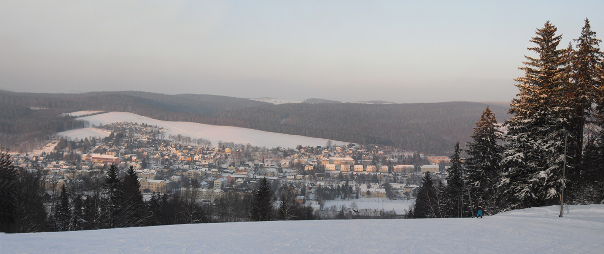 Skihang im Winter