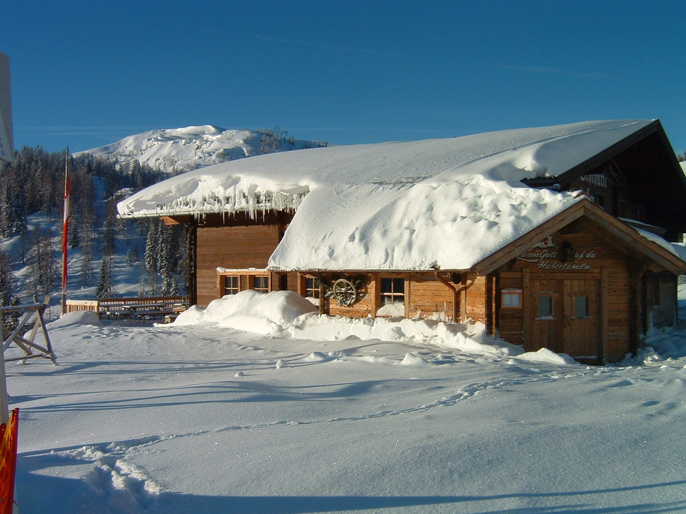 Skihütte in Flachau Winkel