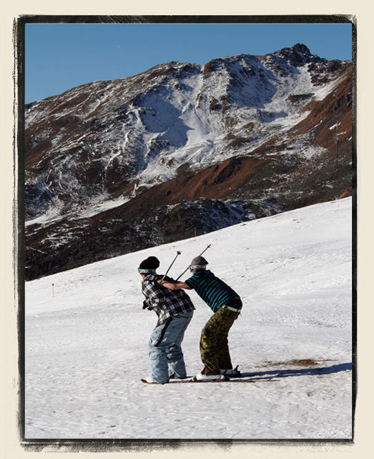 ...Skiing is for Fat and Ugly Kids....