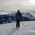 Skiing with my Father in Austria Dachstein West