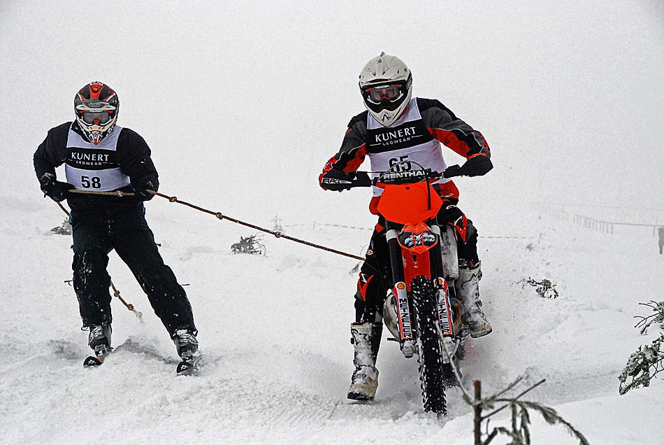 Skikjöring in Geyer -2-