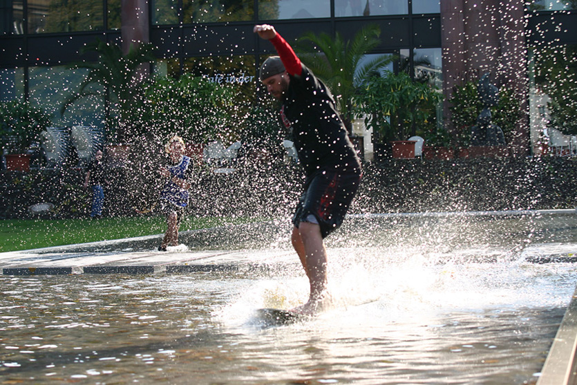 Skimboarding Kunsthalle 2