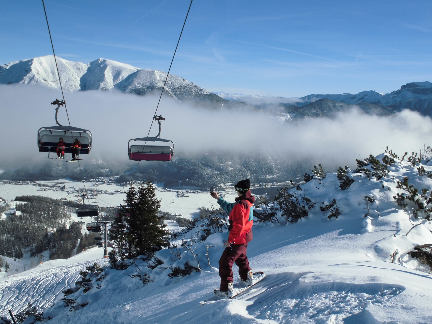 Skiopening in Christlum am Achensee