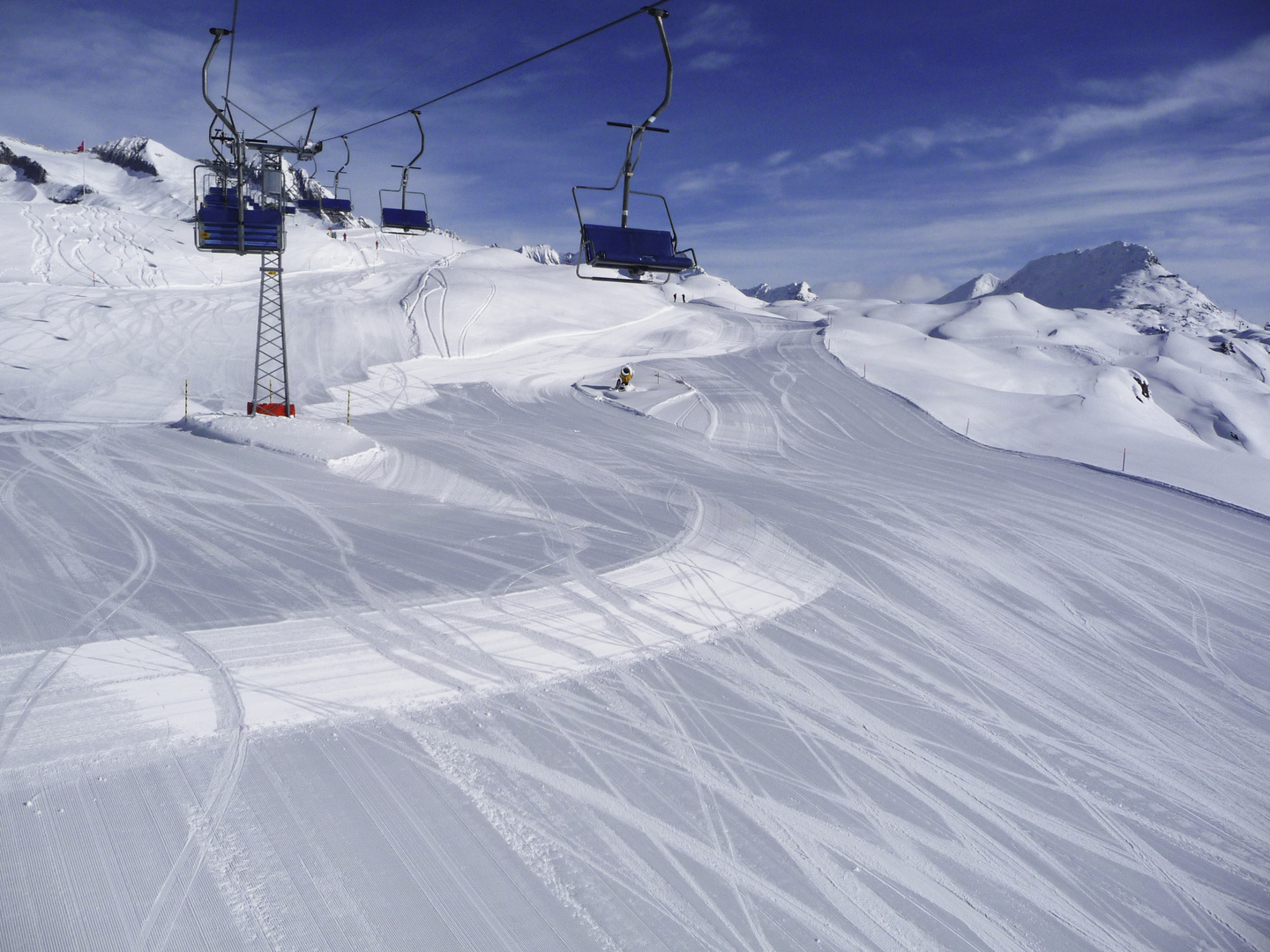 Skipiste auf der Riederalp