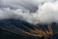 Skipisten im Penalara Naturpark