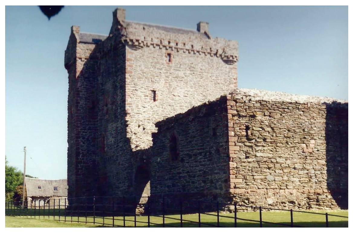 Skipness Castle in Kintyre, Scotland