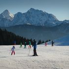 Skireise in den Alpen