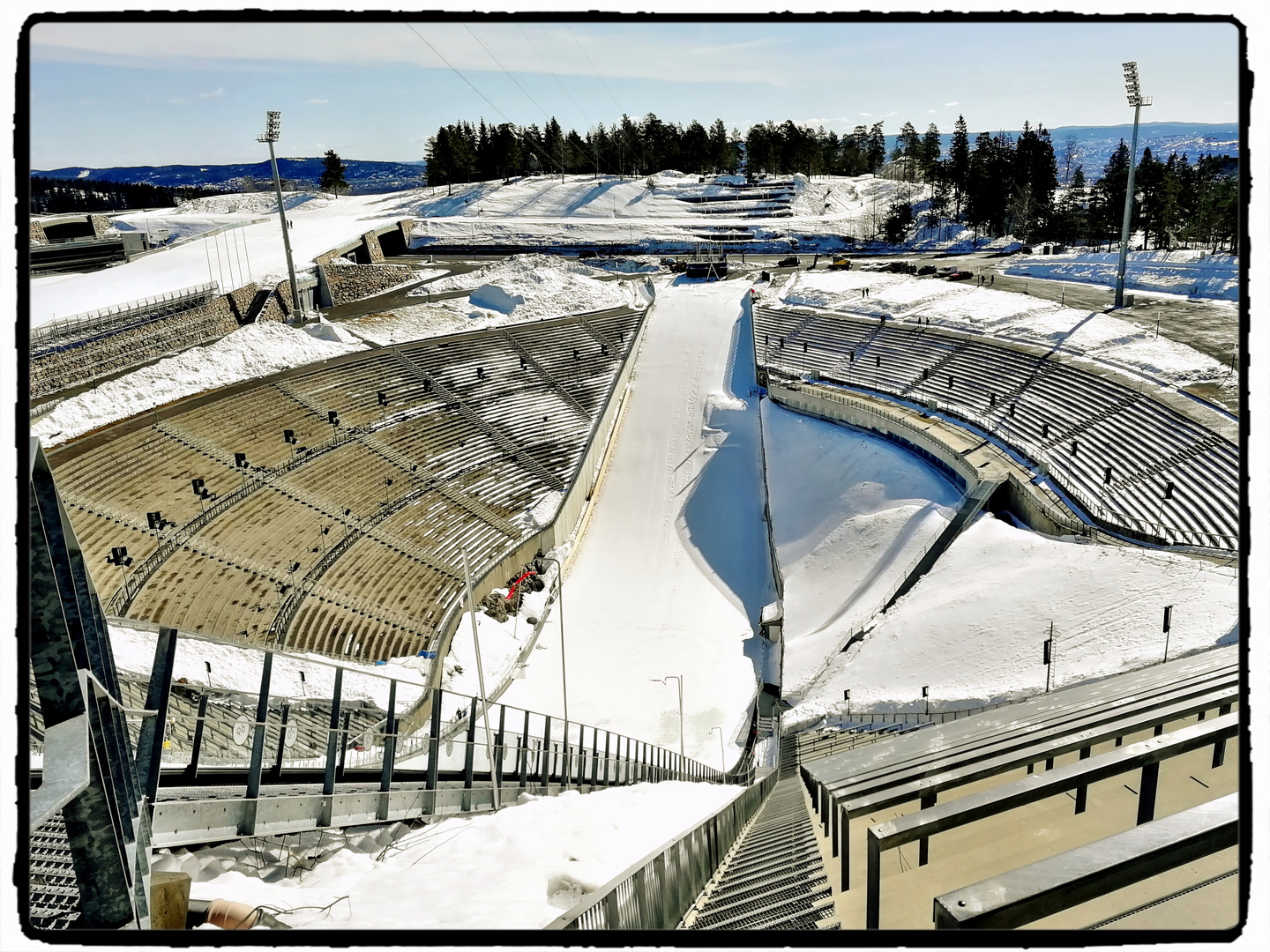 Skischanze HOLMENKOLLEN in Oslo