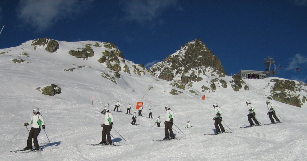 Skischulklasse