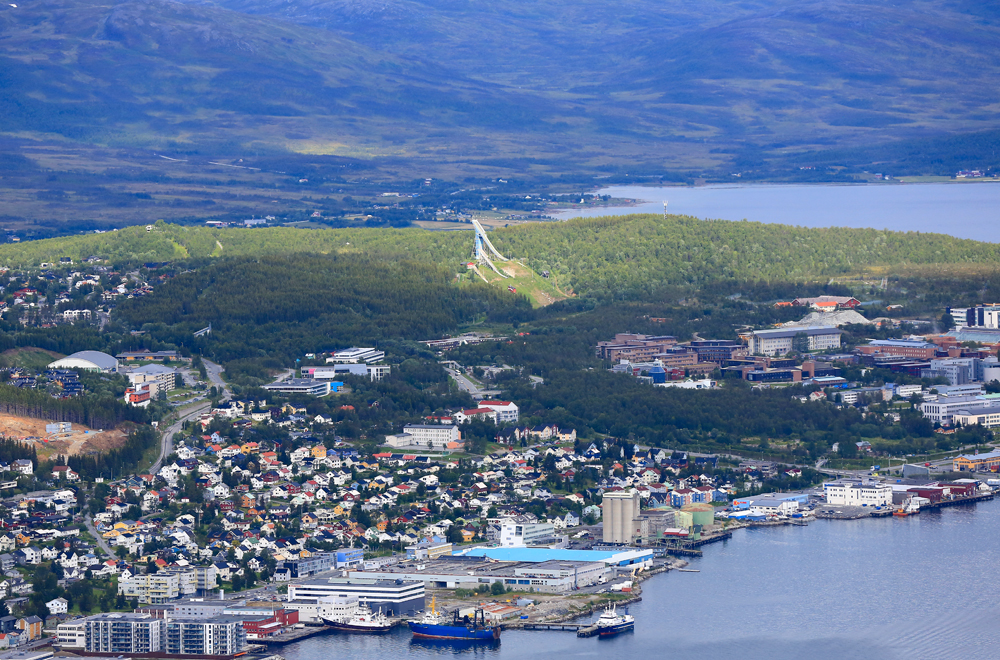 Skispringen in Tromsø