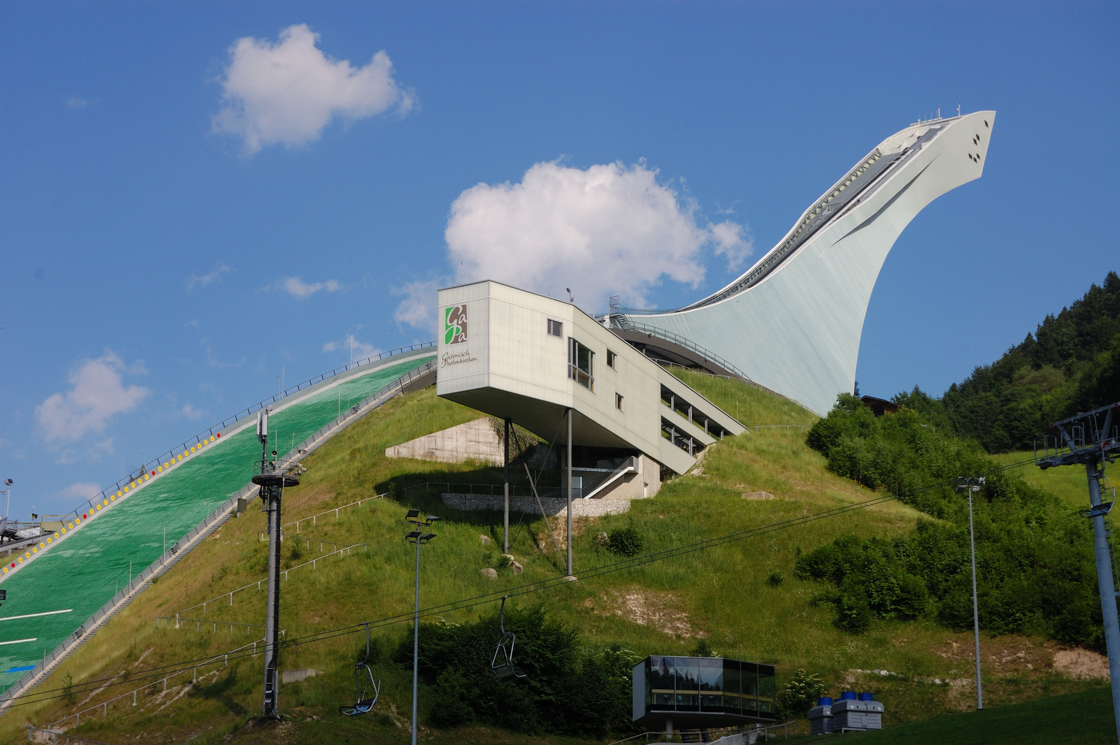 Skisprungschanze in Garmisch-Partenkirchen