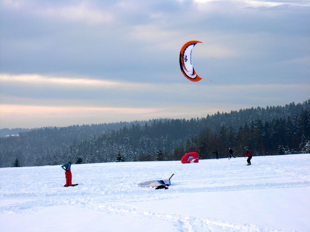 . . . Skisurfen im Schwarzwald 3 . . .