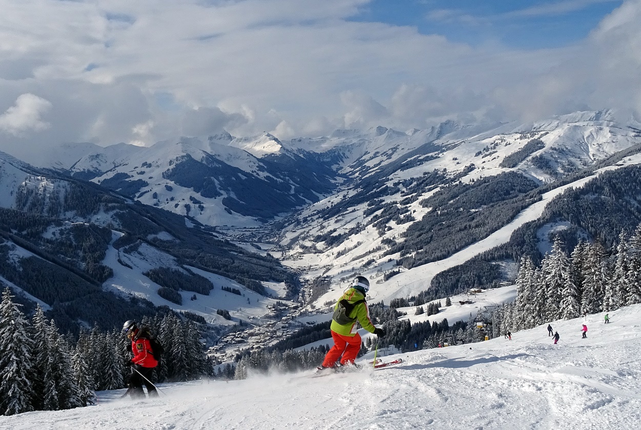 Skitag in Saalbach