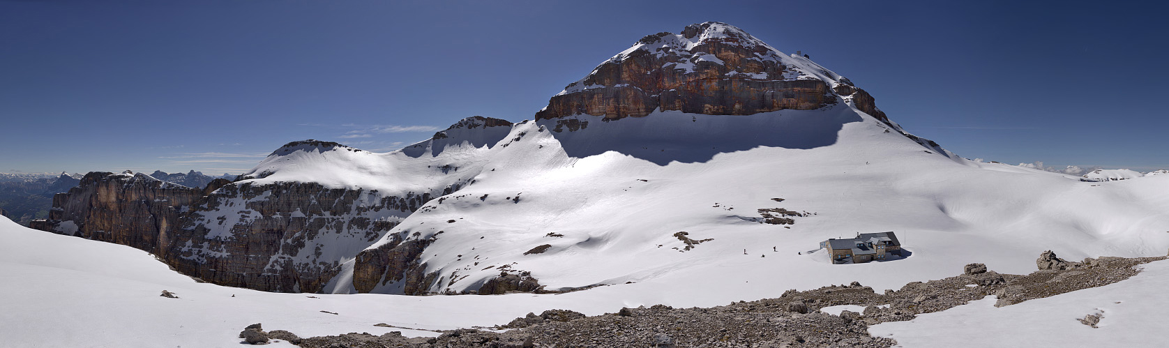 Skitour am Sella