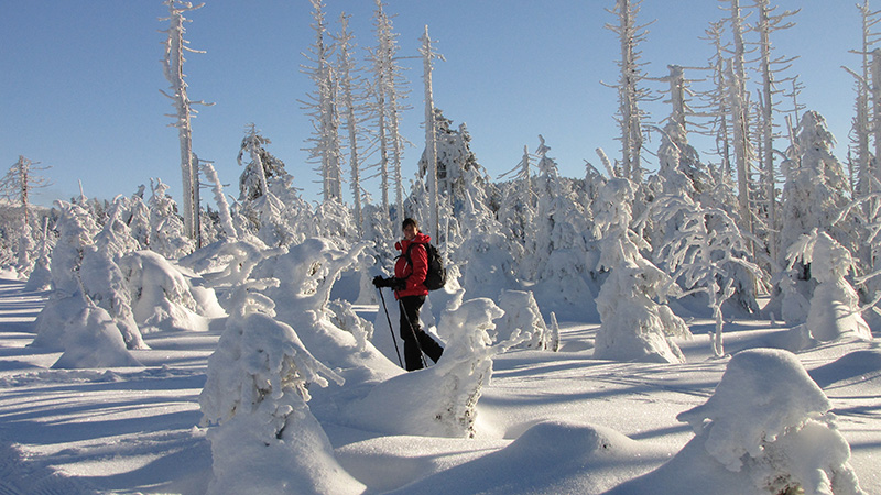 Skitour auf den Brocken