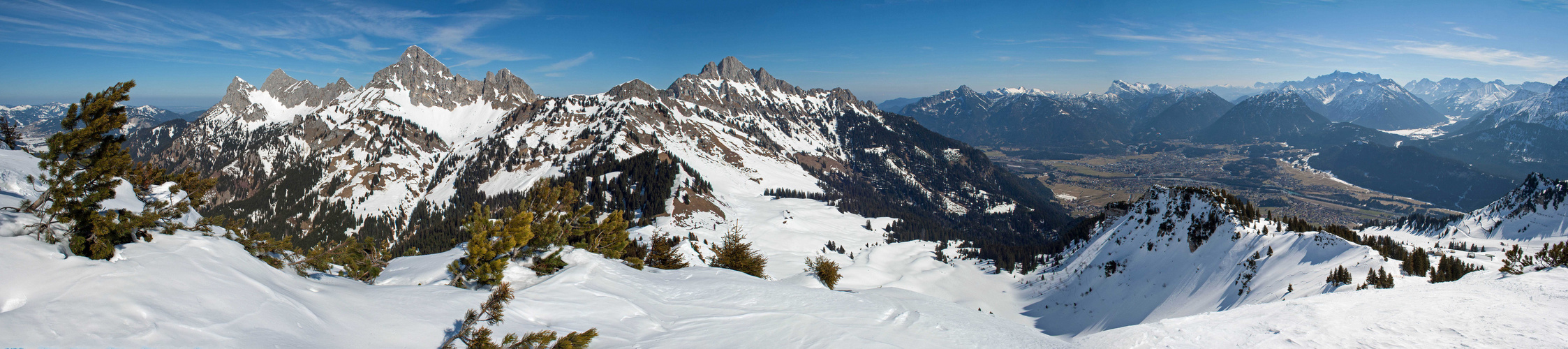 Skitour im Lechtal zum Hahnenkamm