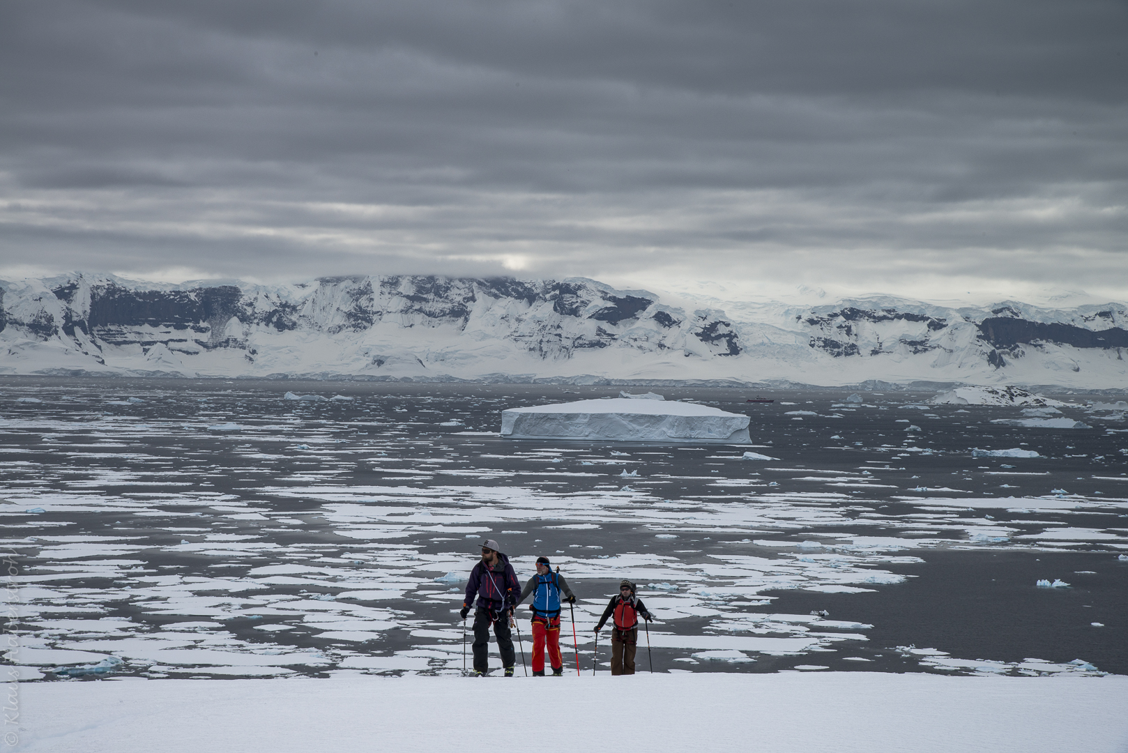 Skitour in Paradies Harbour