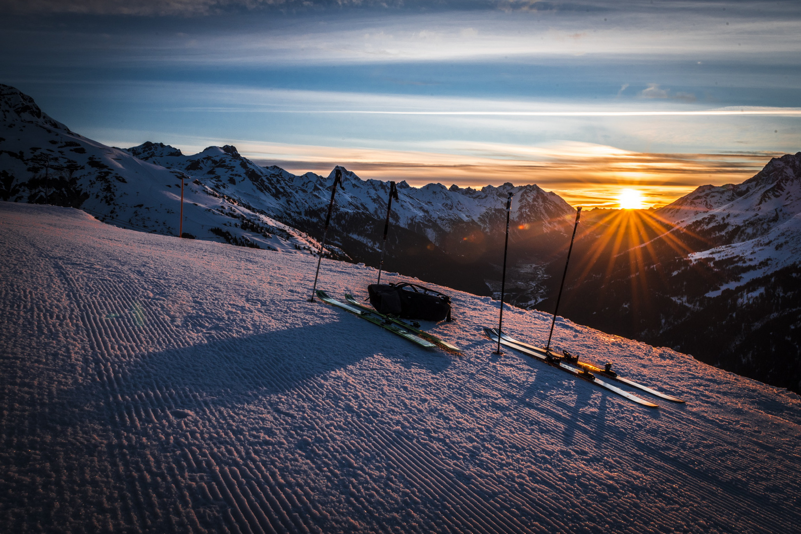 Skitour Sonnenaufgang 