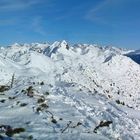 Skitour von Bartholomäberg zum Wannakopf-Gipfelpanorama