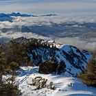 Skitouren-Rundblick vom Branderschrofen mit Blick in die Tannheimer Berge