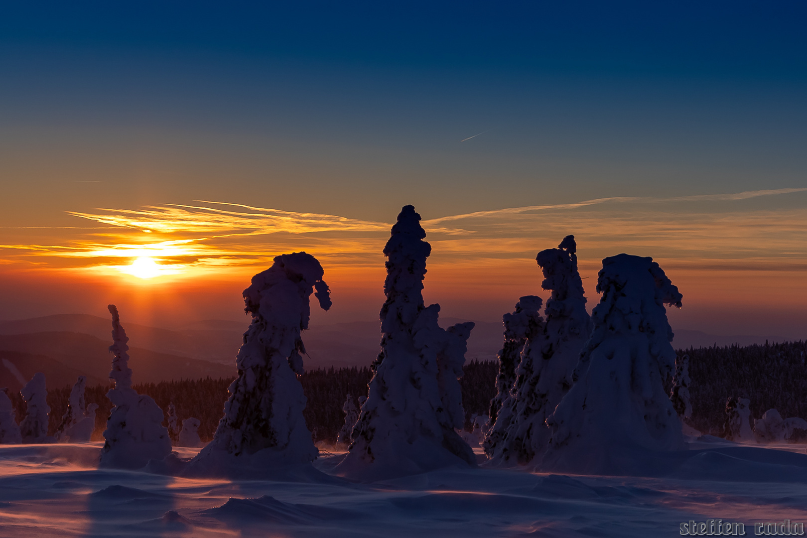 Skiwanderung im Riesengebirge