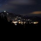 Skiwelt bei Nacht